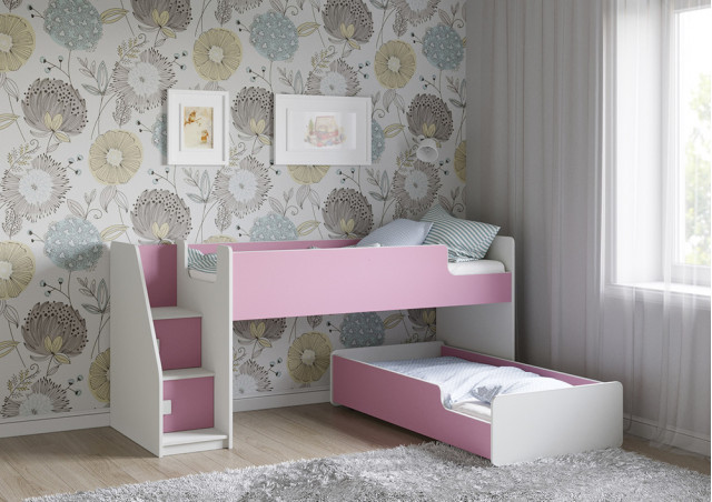 Детская выкатная кровать Легенда К402.41 в Зеленогорске